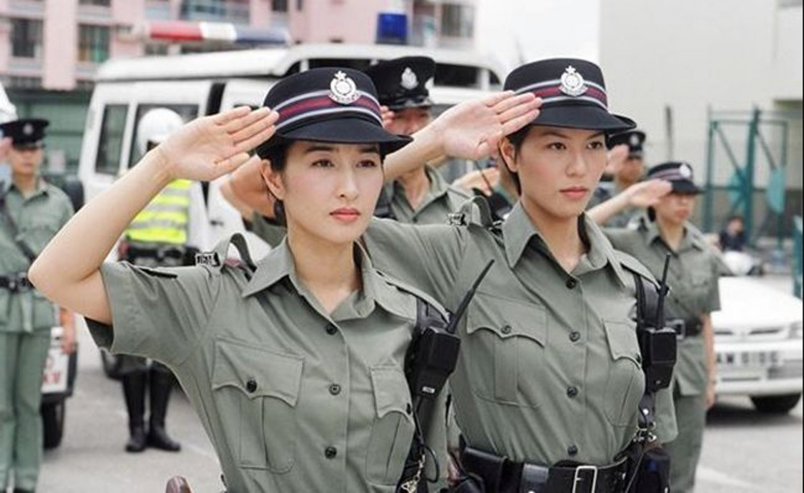 《陀槍師姐》由關詠荷與滕麗名主演。(圖︰TVB)