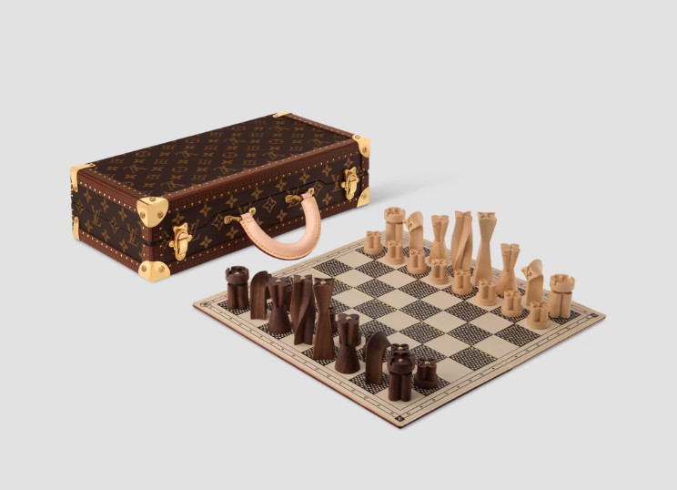 The Louis Vuitton chess box. (Photo: Louis Vuitton)