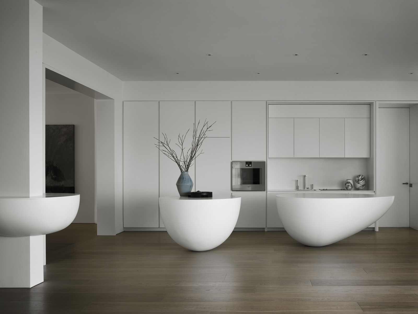 The kitchen in a San Francisco home designed by Studio Vara