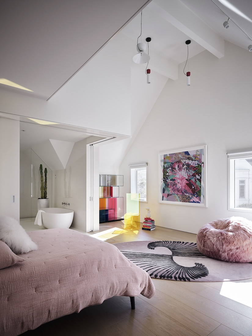 The bedroom in a San Francisco home designed by Studio Vara