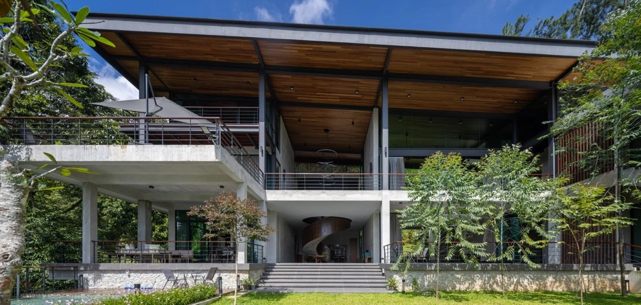 Liu Lin residence, Janda Baik by Choo Gim Wah Architect (Photo: Pixelaw Photography)
