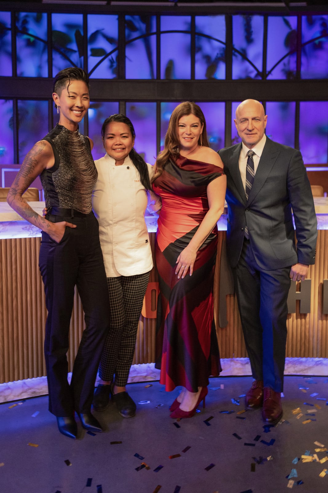TOP CHEF -- "The Final Toast" Episode 2314 -- Pictured: (l-r) -- (Photo by: Paul Cheney/Bravo)