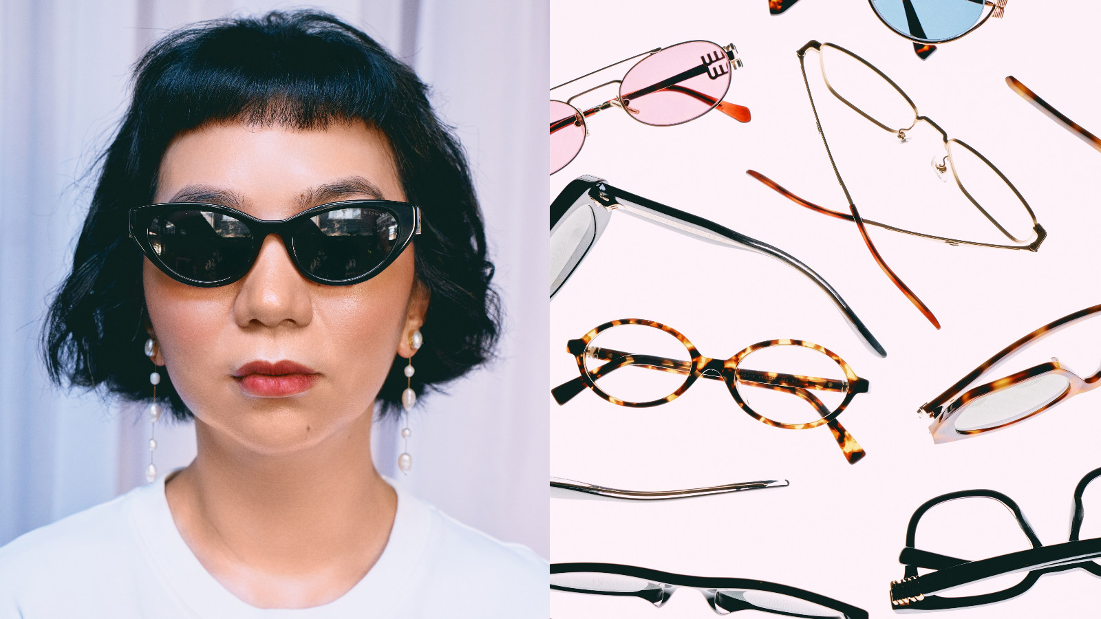 Sarenas wears Gucci sunglasses from Vision Express
