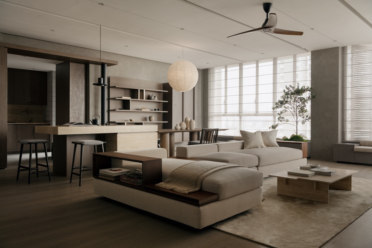Japanese-inspired apartment in Petaling Jaya by Wuuu Studio (Photo: TWJPTO)