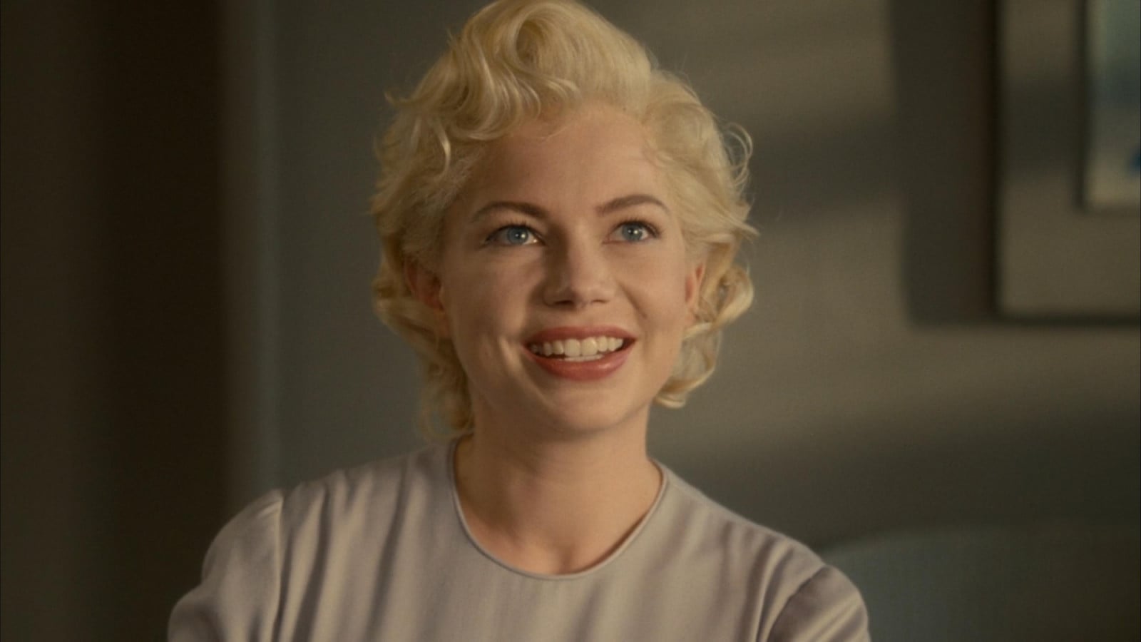 Michelle Williams as Marilyn Monroe in the 2011 film My Week with Marilyn.