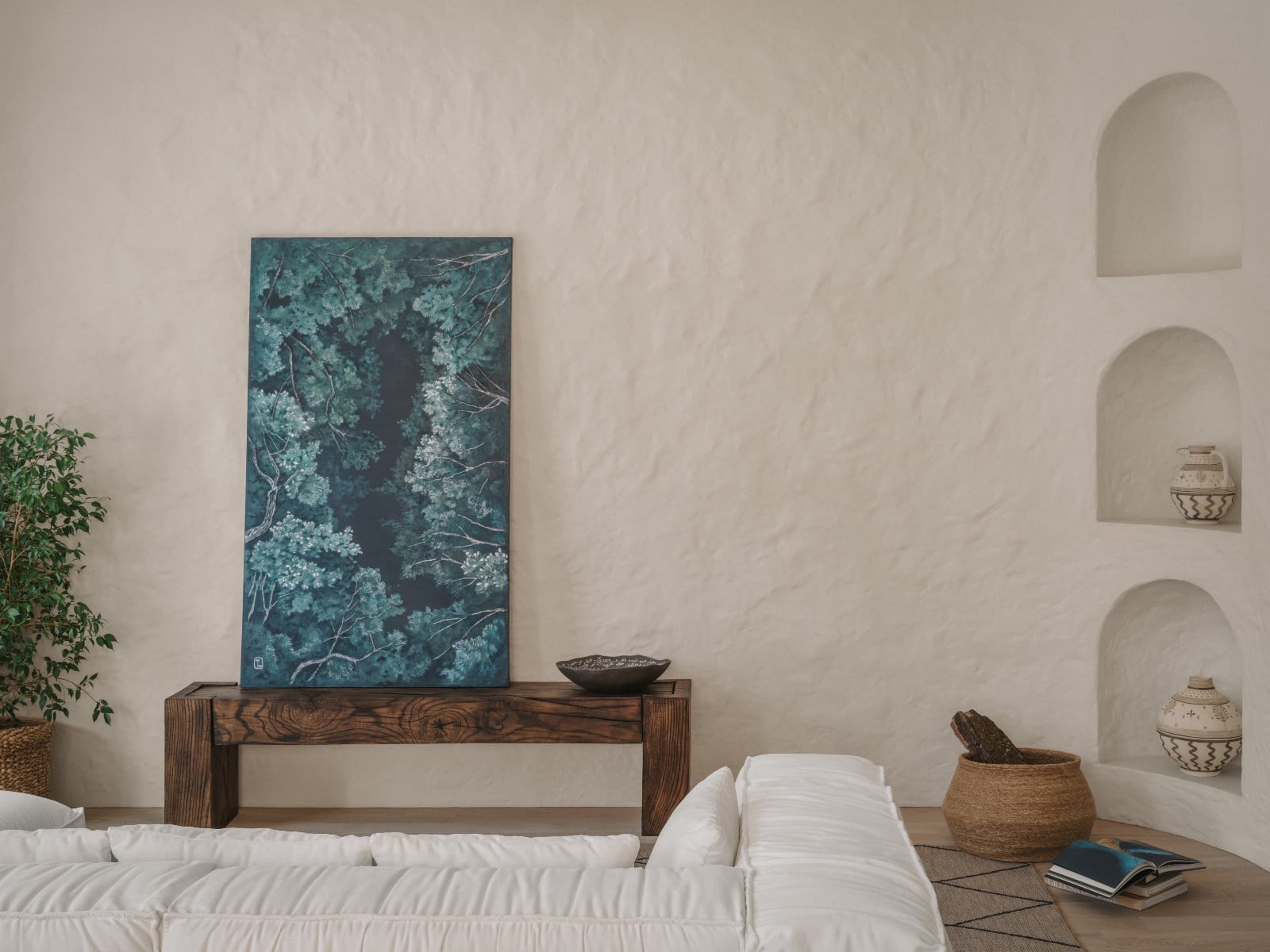 The bedroom of an Almaty, Kazakhstan family apartment designed by Kamilya Zhakypova of Alchemia.group