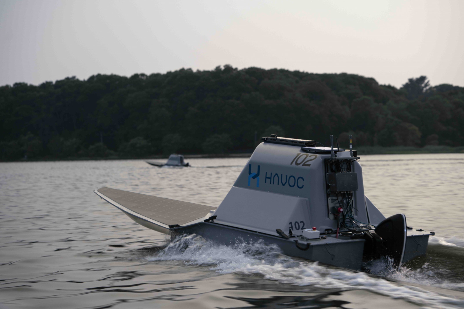 A Havoc autonomous surface vessel (Image: courtesy of The Nature Conservancy)
