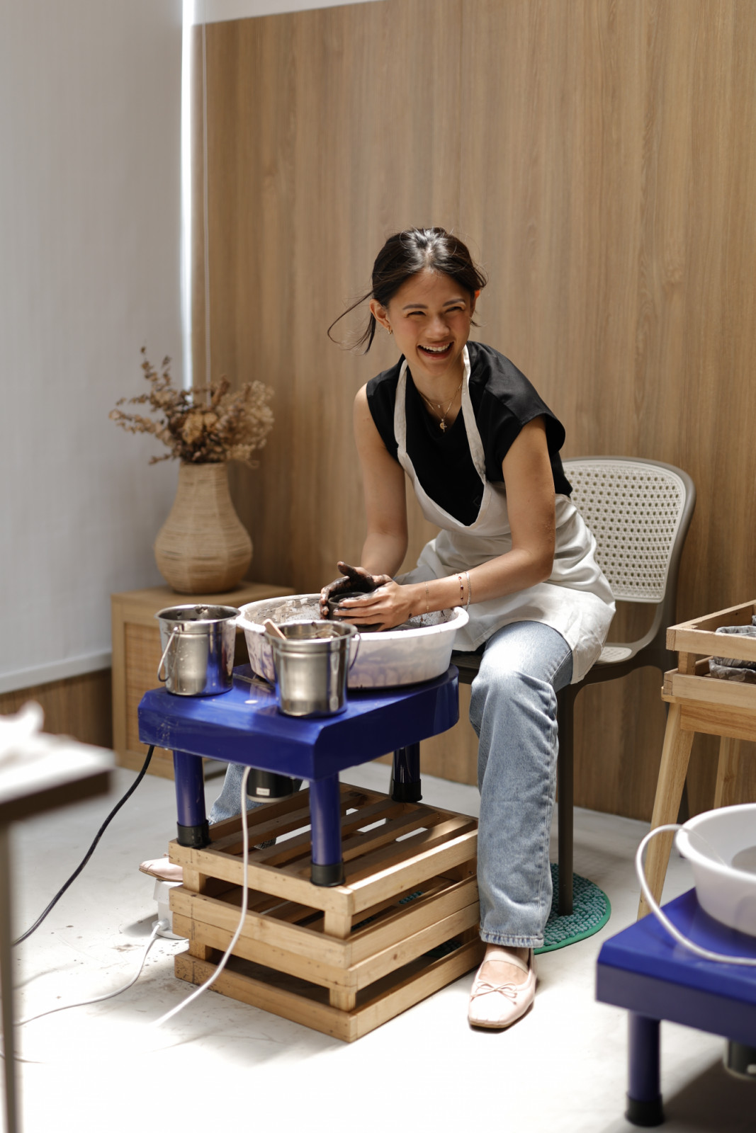 Pottery workshops are among one of many activities available