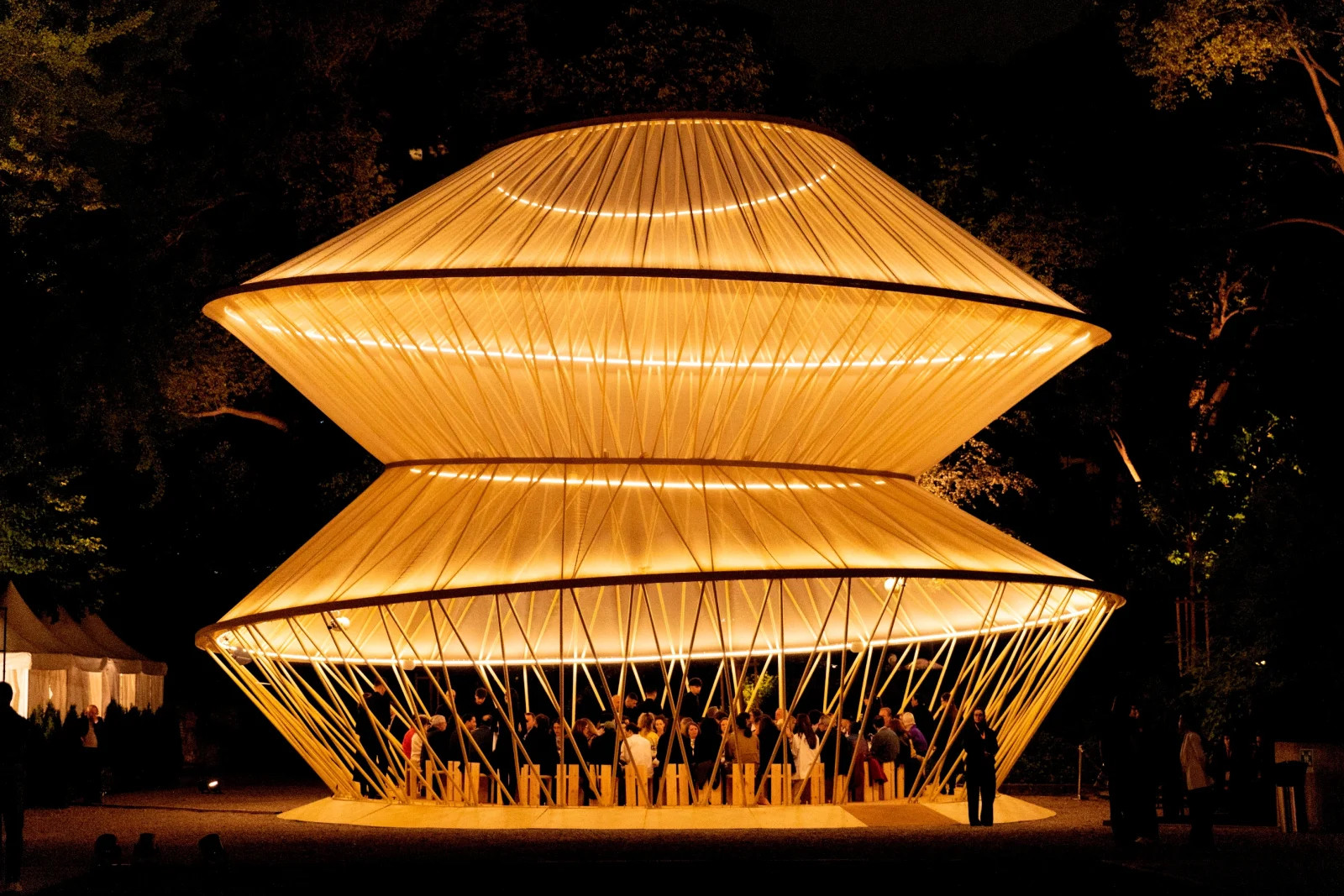 นิทรรศการ When Apricots Blossom ในงาน Milan Design Week 2026 (ภาพ: WHY Architecture)