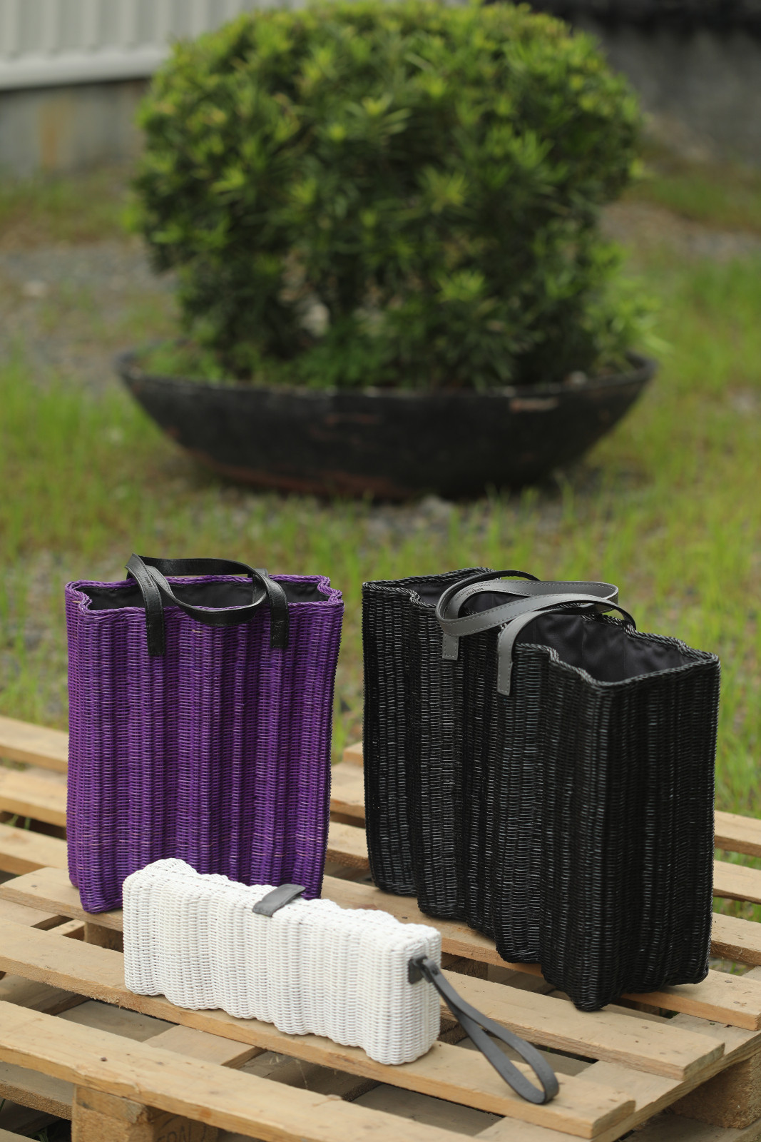 Curtain capsule collection by Nazareno/Lichauco at the Tomorrow exhibit for Jia Curated