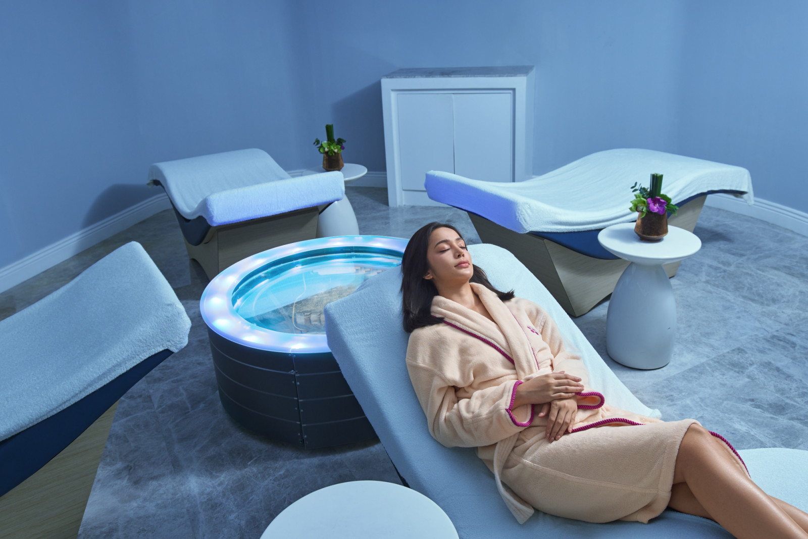 Find a moment of quiet and calm at The Wave Room