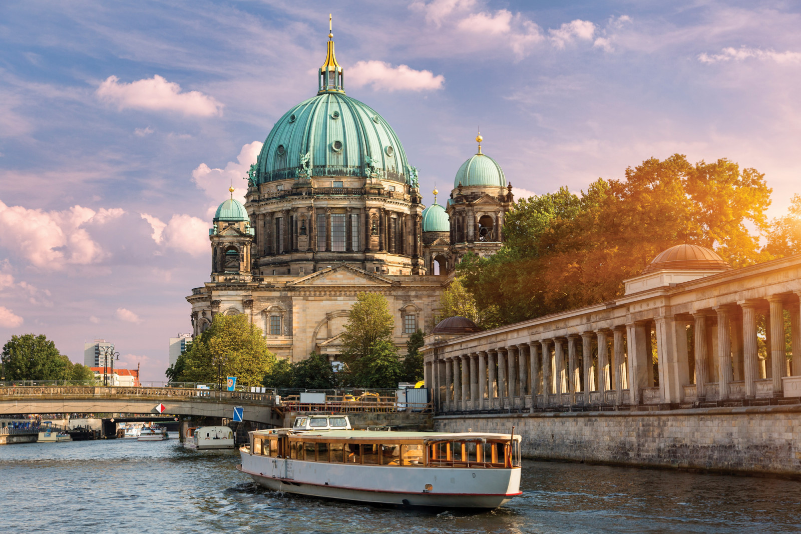 The iconic Berlin Cathedral majestically overlooks the Spree River, inviting exploration in Germany's vibrant capital. (Photo from Getty Images)