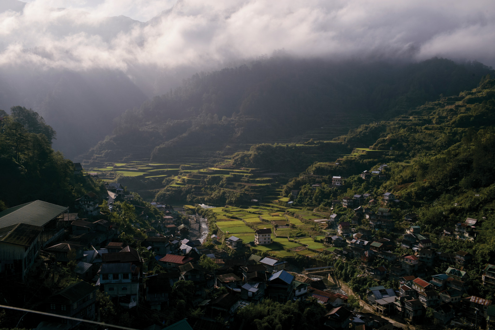 Misty morning over a village nestled among the ancient rice terraces of the Philippine Cordilleras. (Photo by Francisco "Paco" Guerrero)