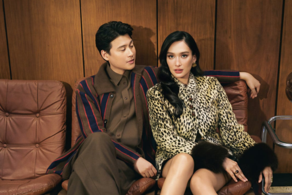 Eric wears Cos trousers paired with his own top. Bea wears pieces from her own wardrobe and Wisenhunt jewellery (Photo: BJ Pascual)