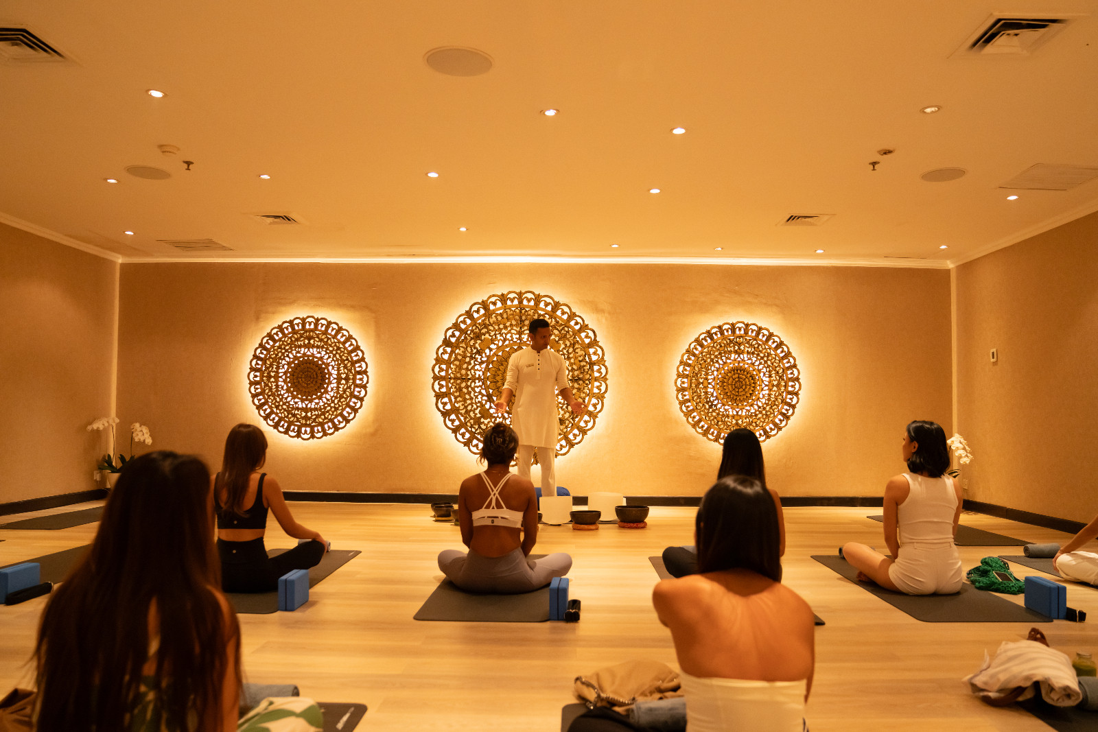 A sound healing session at The Westin Resort Nusa Dua,  Bali