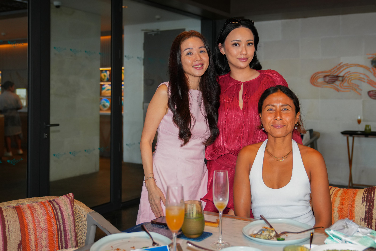 Ng Choi Choi, Lulu Tantono, and Flora Christin Butarbutar