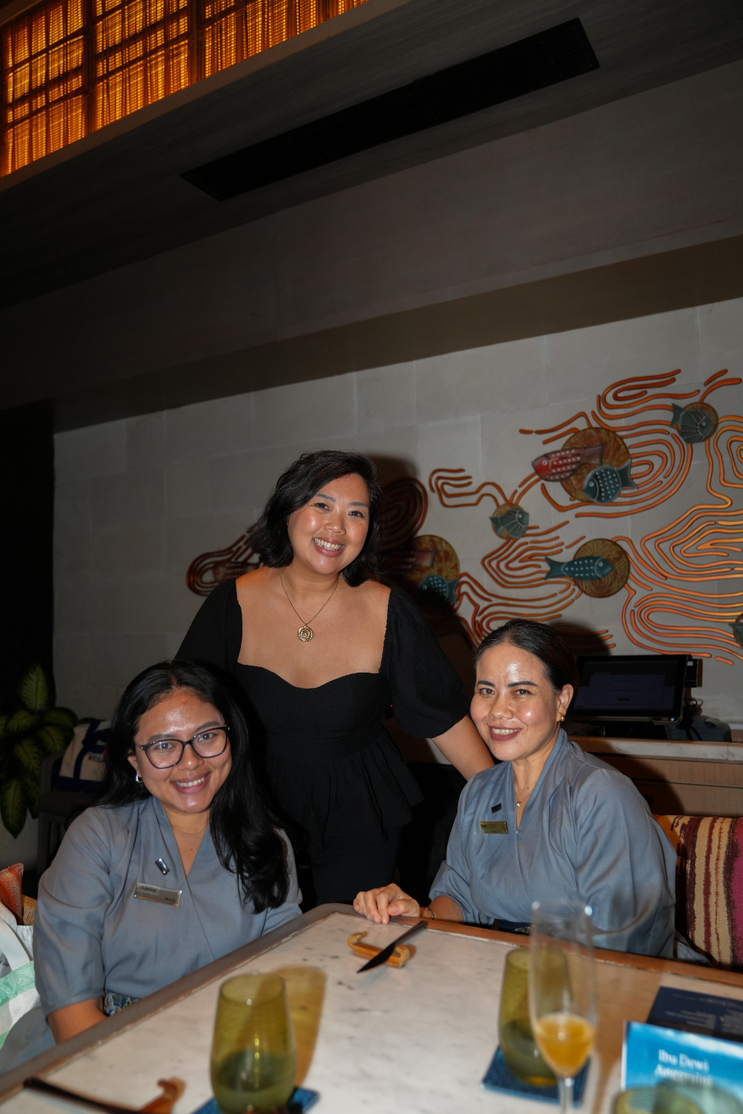 Adelina Octavianti, Eve Tedja, and Dewi Anggraini