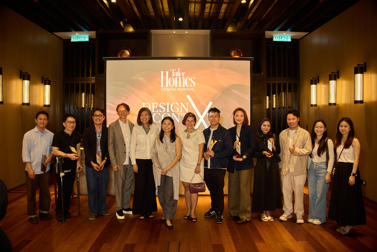 Winners and judges of the Tatler Homes Design Awards 2026 - Malaysia with Regional Managing Editor of Tatler Homes, Jennifer Choo