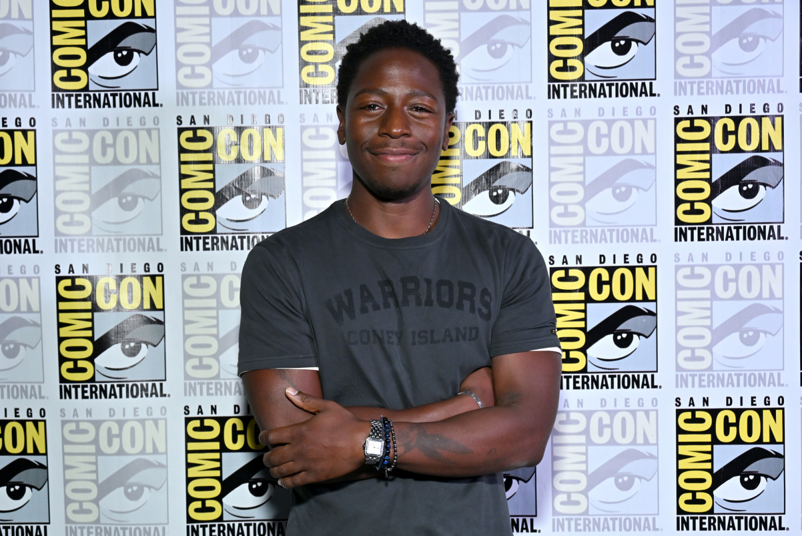 SAN DIEGO, CALIFORNIA - JULY 25: David Jonsson` attends the Marvel Studios Panel at 2026 San Diego Comic-Con on July 25, 2026 in San Diego, California. (Photo by Alberto E. Rodriguez/Getty Images for Disney)