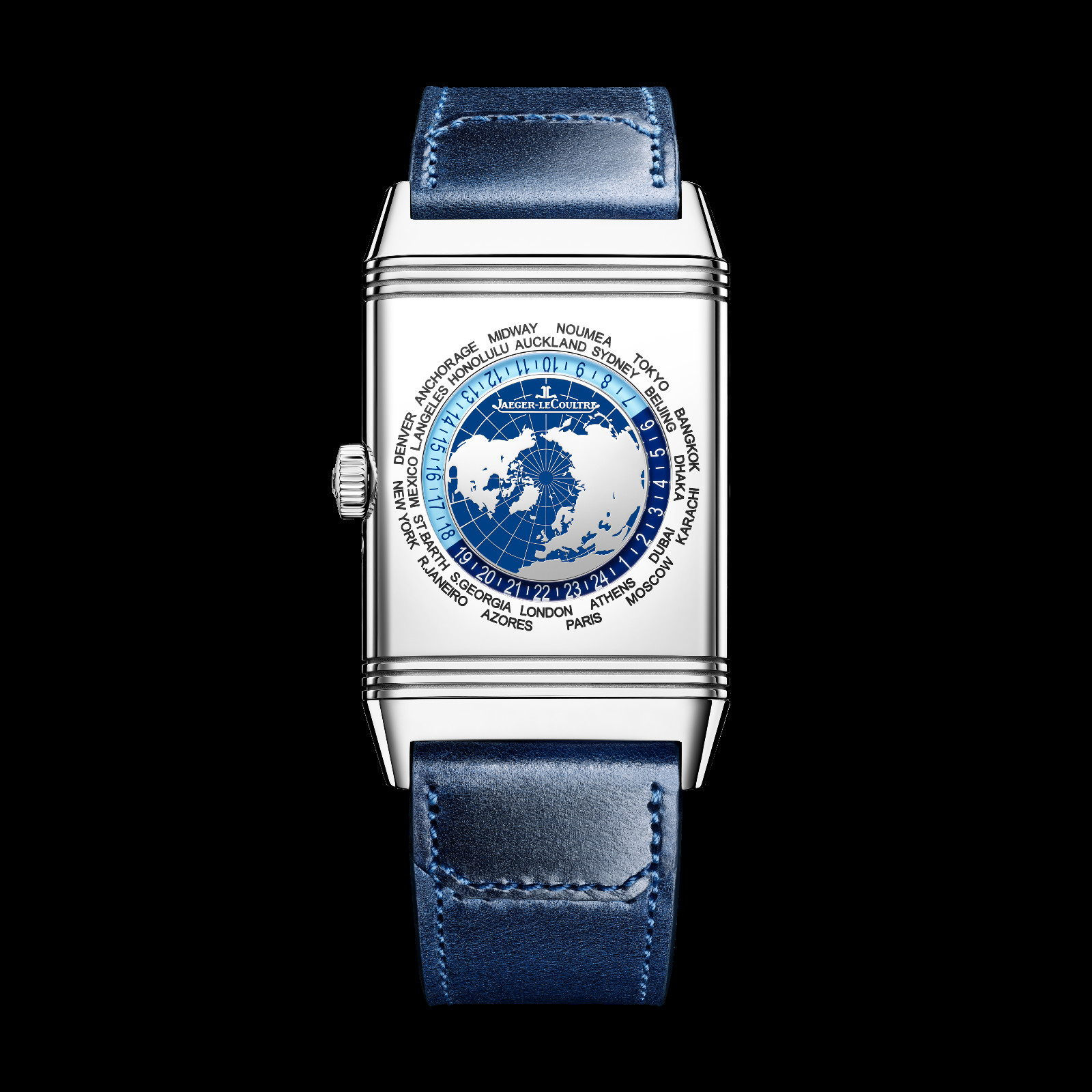 Jaeger-LeCoultre Reverso Tribute Geographic (Photo: courtesy of Jaeger-LeCoultre)