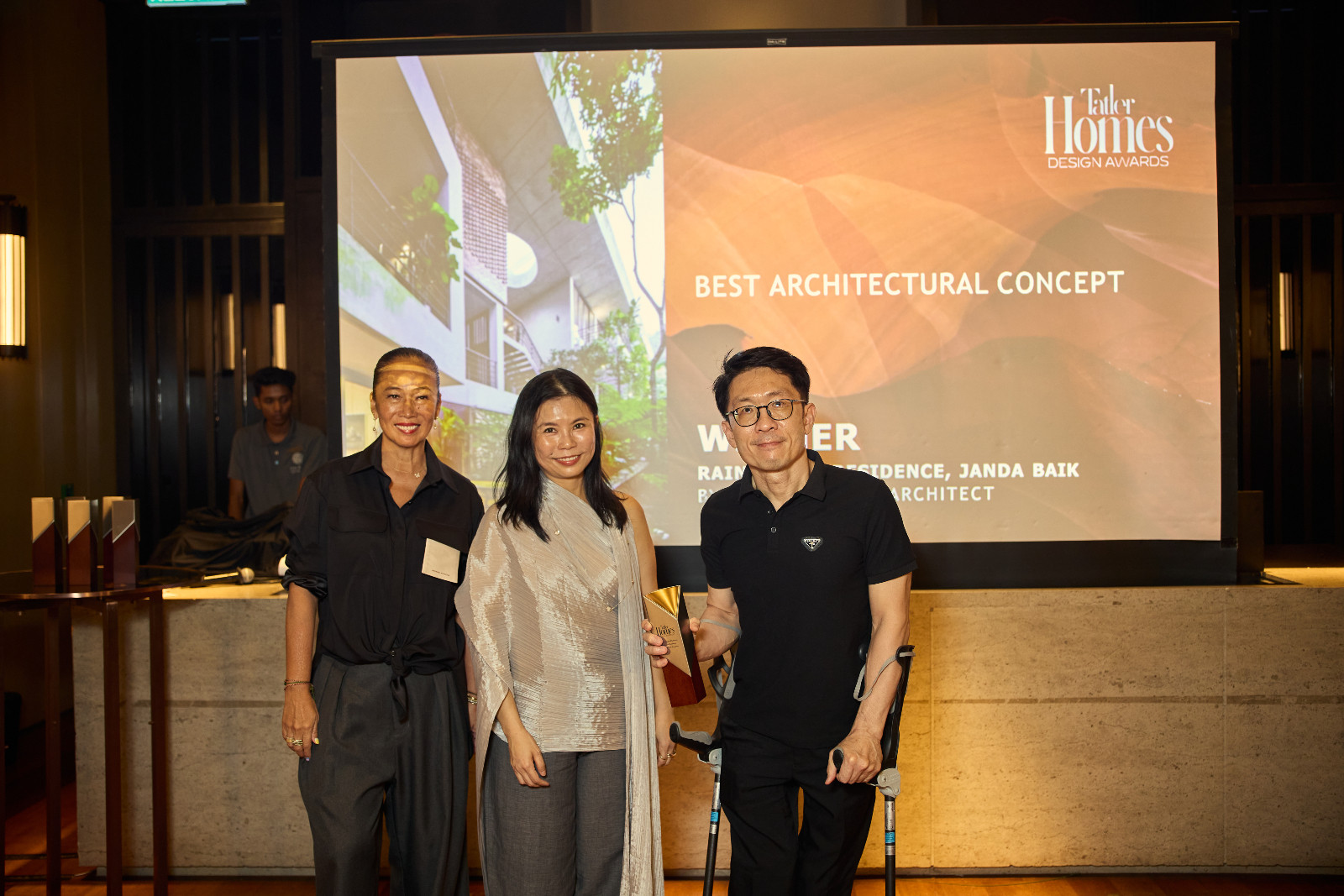 Choo Gim Wah of Choo Gim Wah Architect received Best Architectural Concept