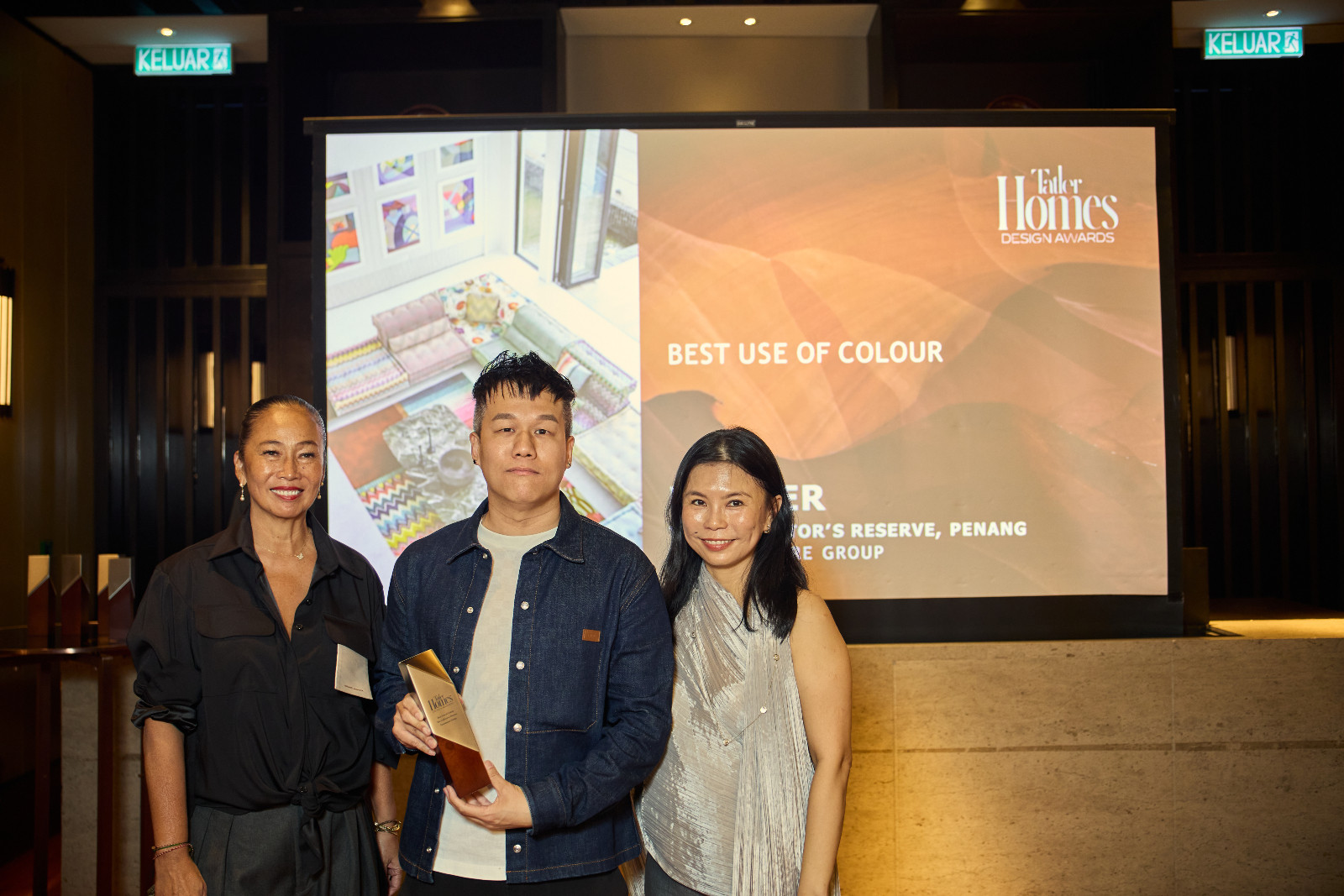 Chuah Say Yang of Nevermore Group claimed Best Use of Colour