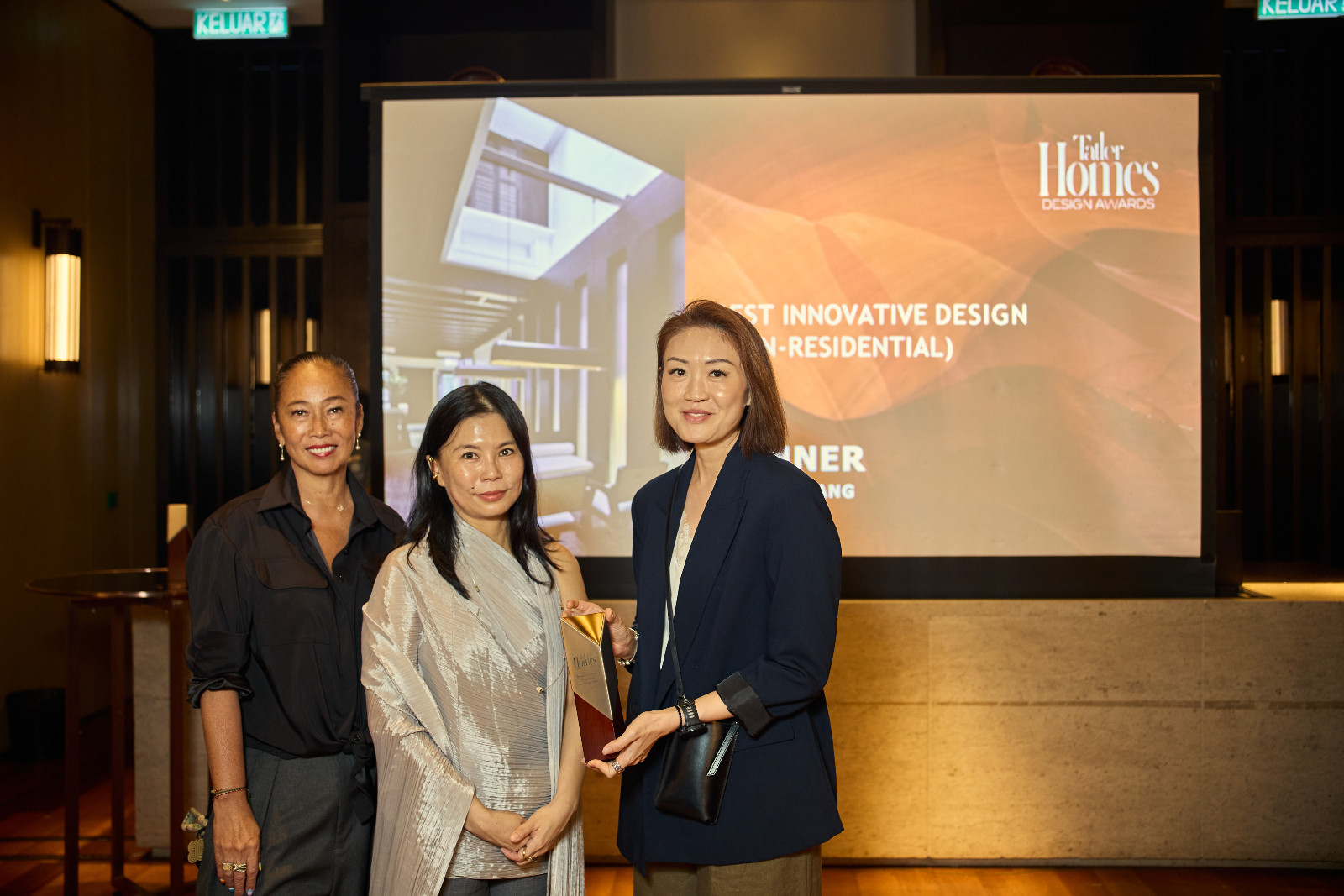 XX of SCDA received the Best Innovative Design (Non-Residential) award for Soori Penang