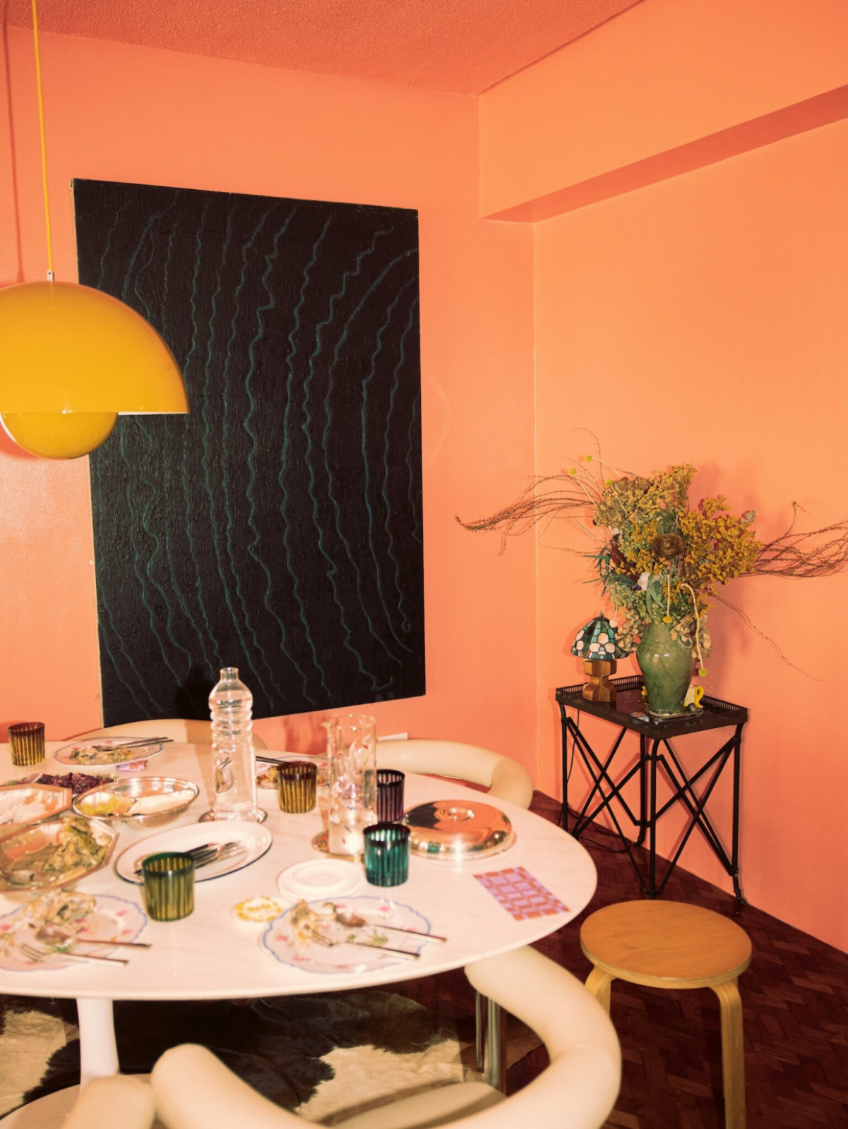 Bea Ledesma's home, a nominee for the Best Use of Colour category of the Tatler Homes Design Awards Philippines