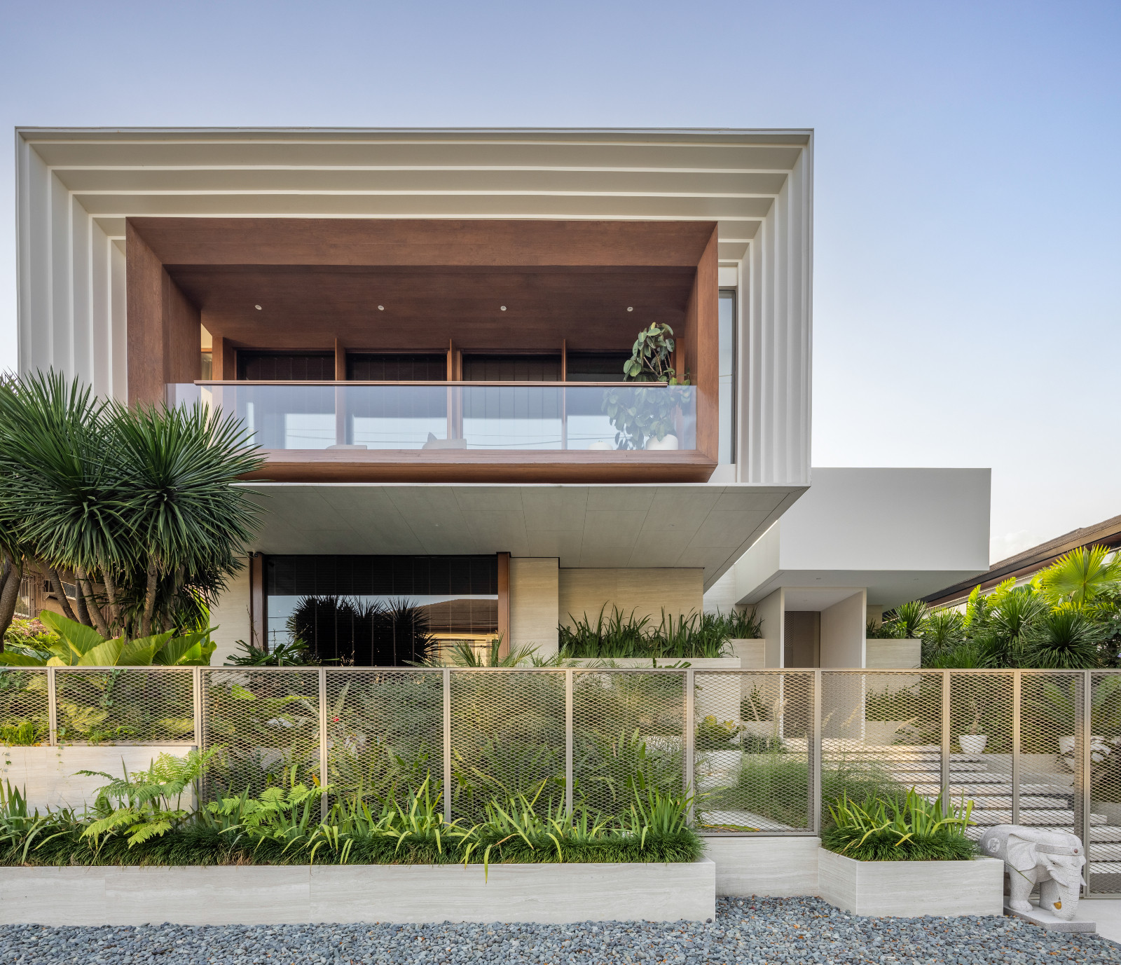 Cascade House by H1 Architecture, a nominee for the Best Innovative Design category of the Tatler Homes Design Awards Philippines