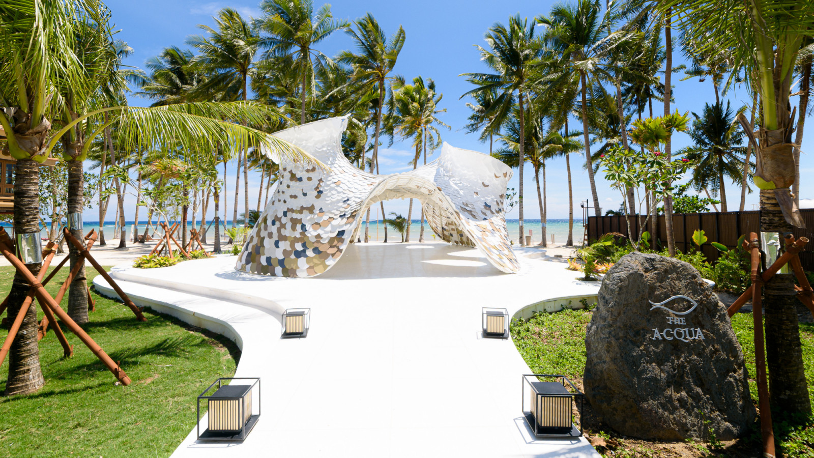 South Palms Resort & Spa by SCSY and Rchitects Inc in Bohol, a nominee for the Best Innovative Design category of the Tatler Homes Design Awards Philippines