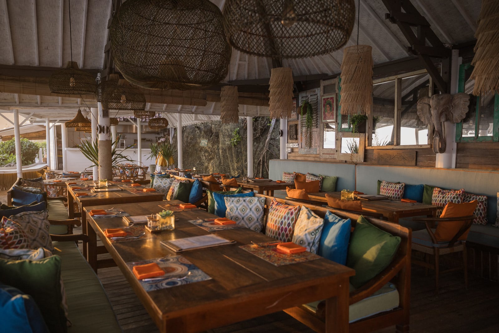 Dining with a view at Tandoori Bar & Grill, Karma Kandara