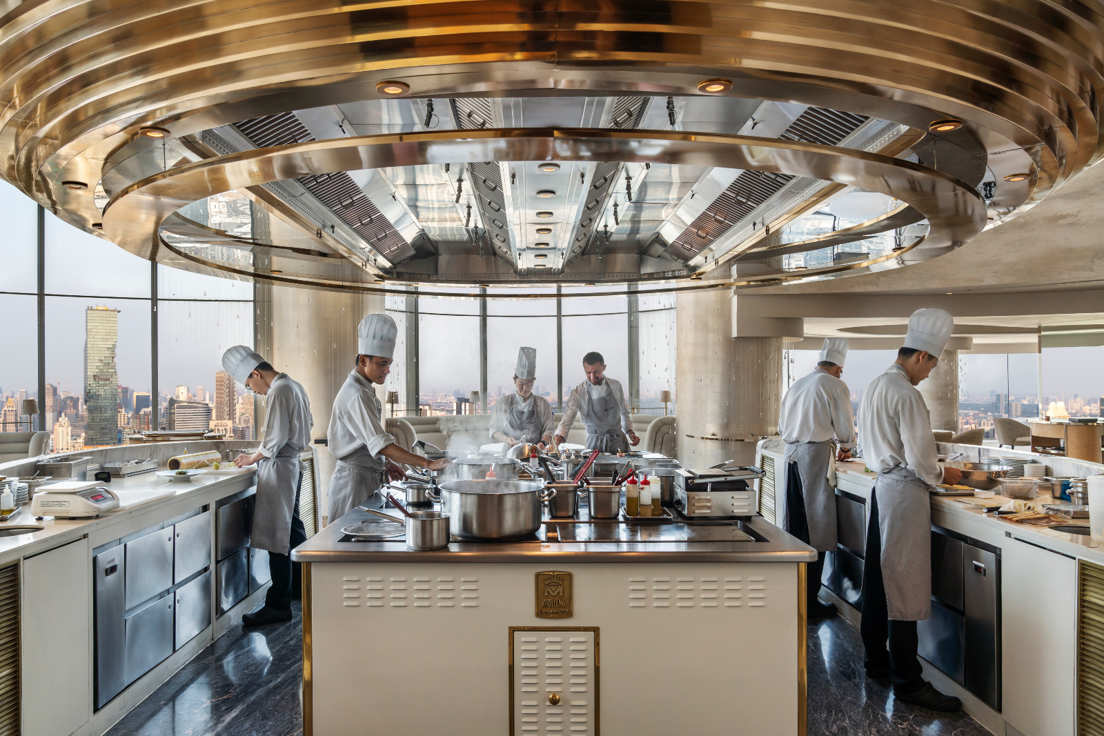 บรรยากาศภายในร้าน Chef's Table