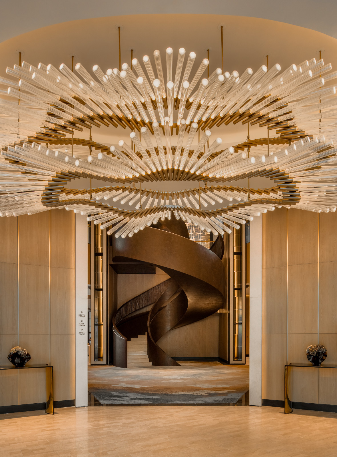 Aurelia Residences by Shang Properties and Miguel Rosales of Caramel Inc, the winner of Best Use of Art at the Tatler Homes Design Awards 2026