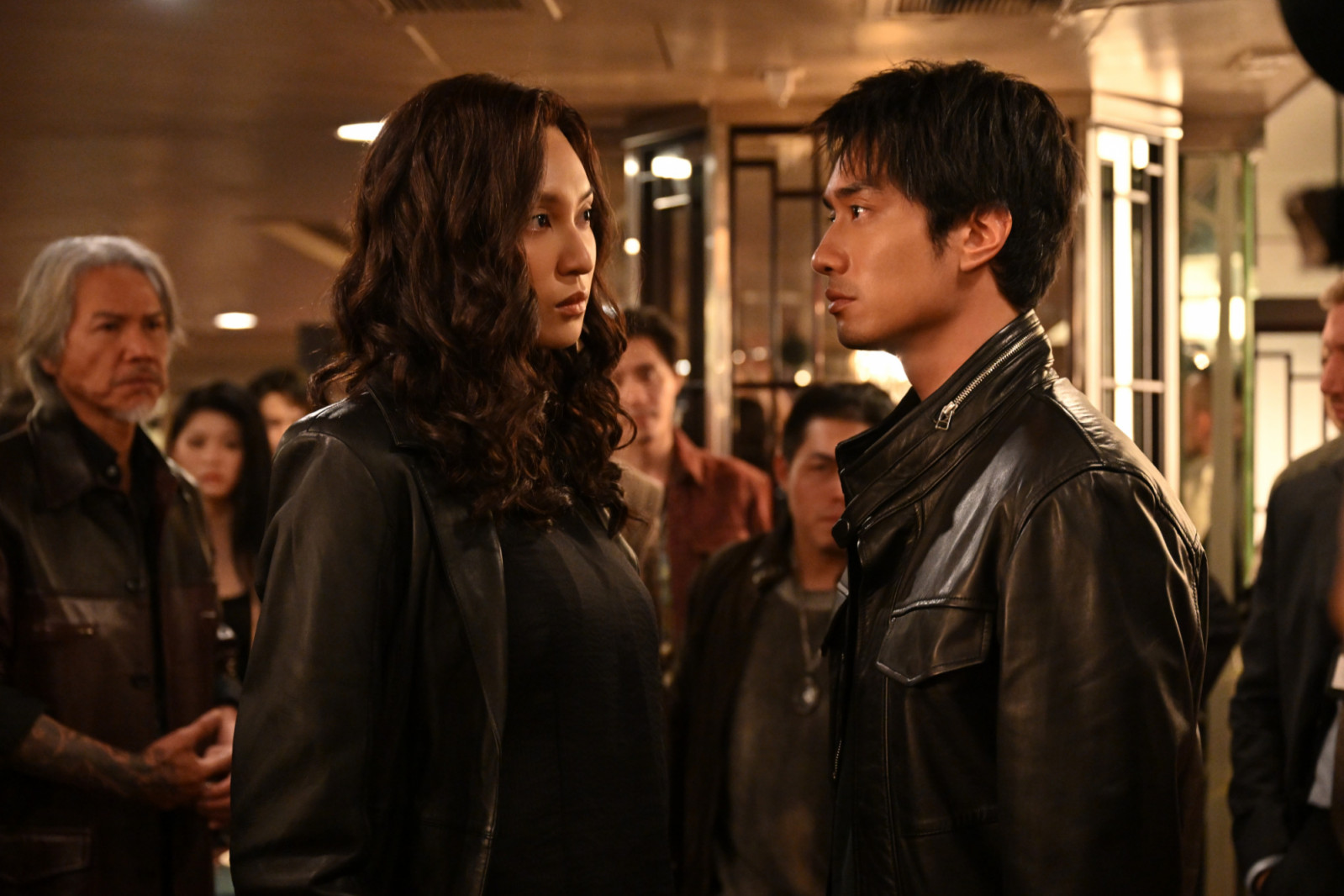The next generation, Louise Wong (left) and Terrance Lau joins the ‘Cold War’ film franchise as Jodie Yuen and M.B Lee respectively (Photo: Edko Films Limited and Wanda Pictures Co Ltd)