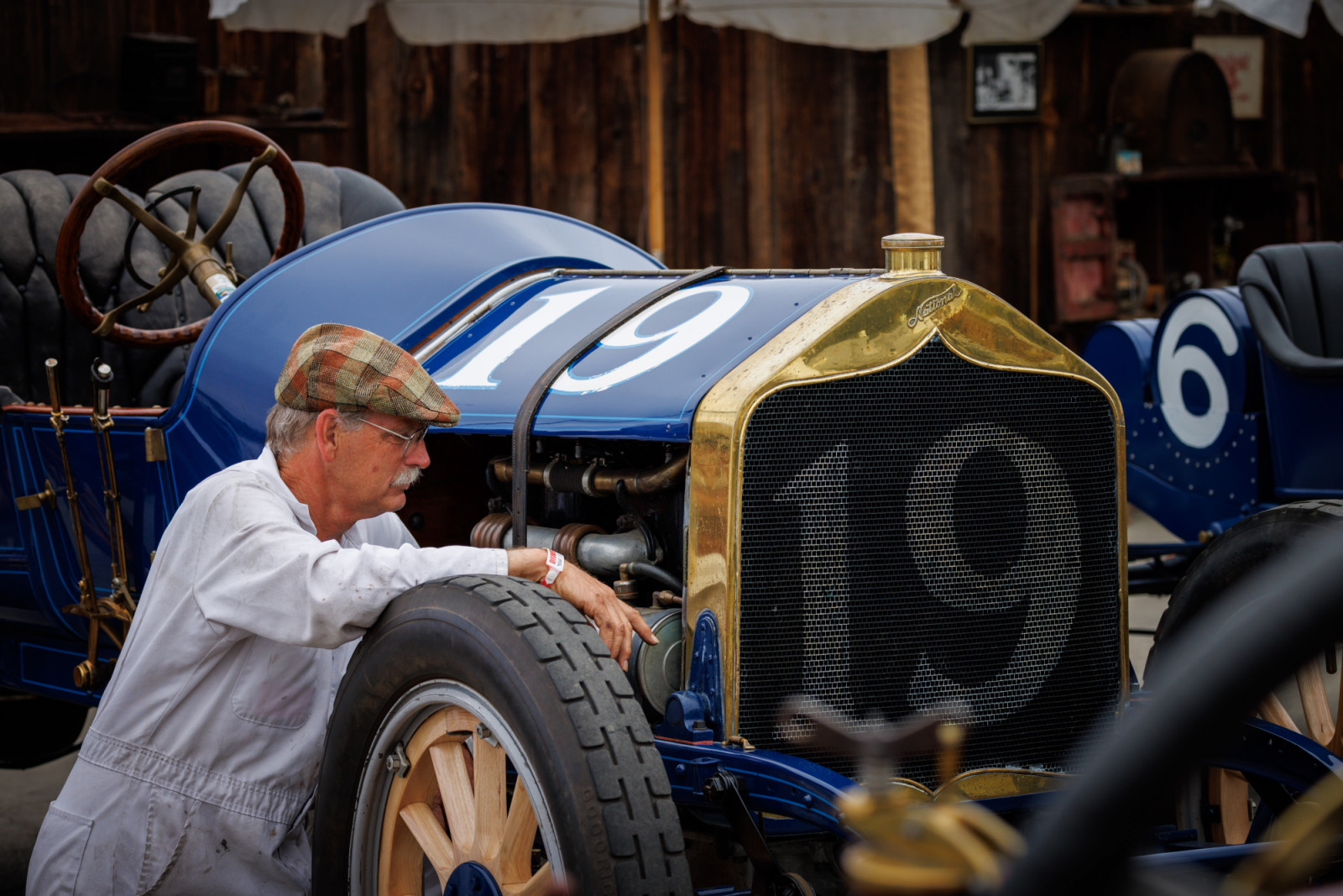 Ragtime Racer ambiance in the Paddock