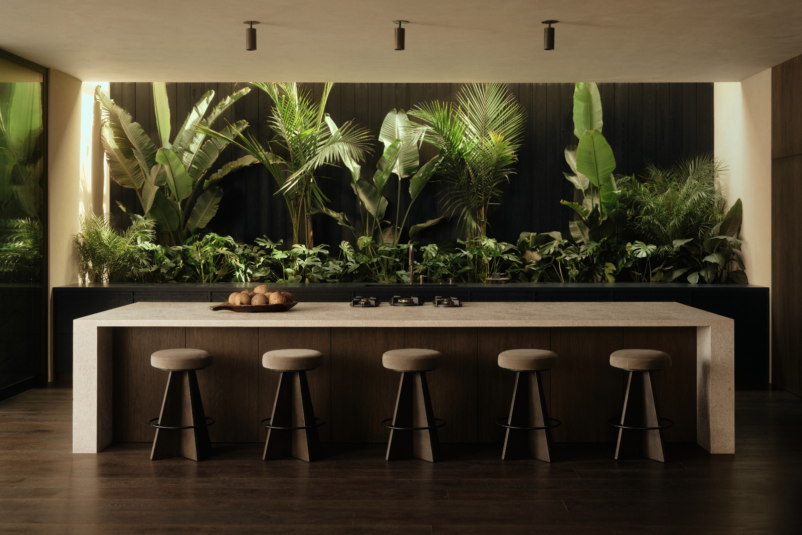 The kitchen of a Los Angeles home by SLS Properties
