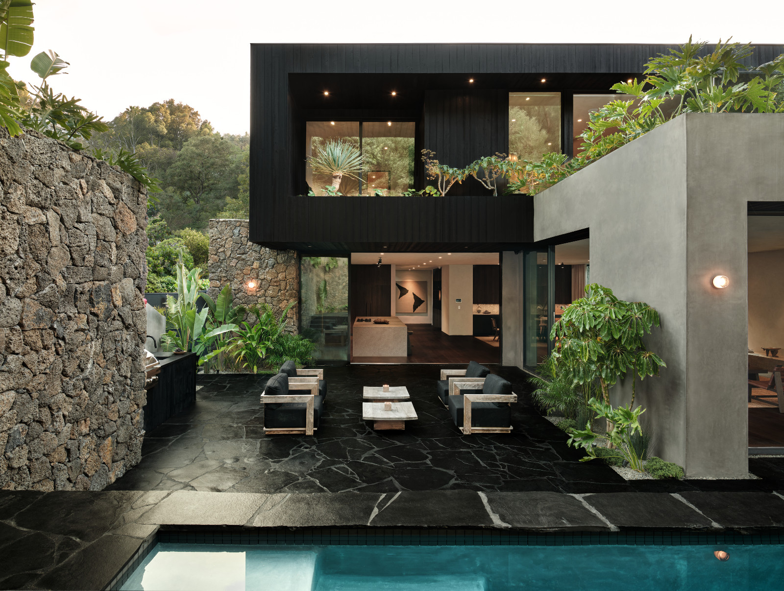 The exterior of a Los Angeles home by SLS Properties