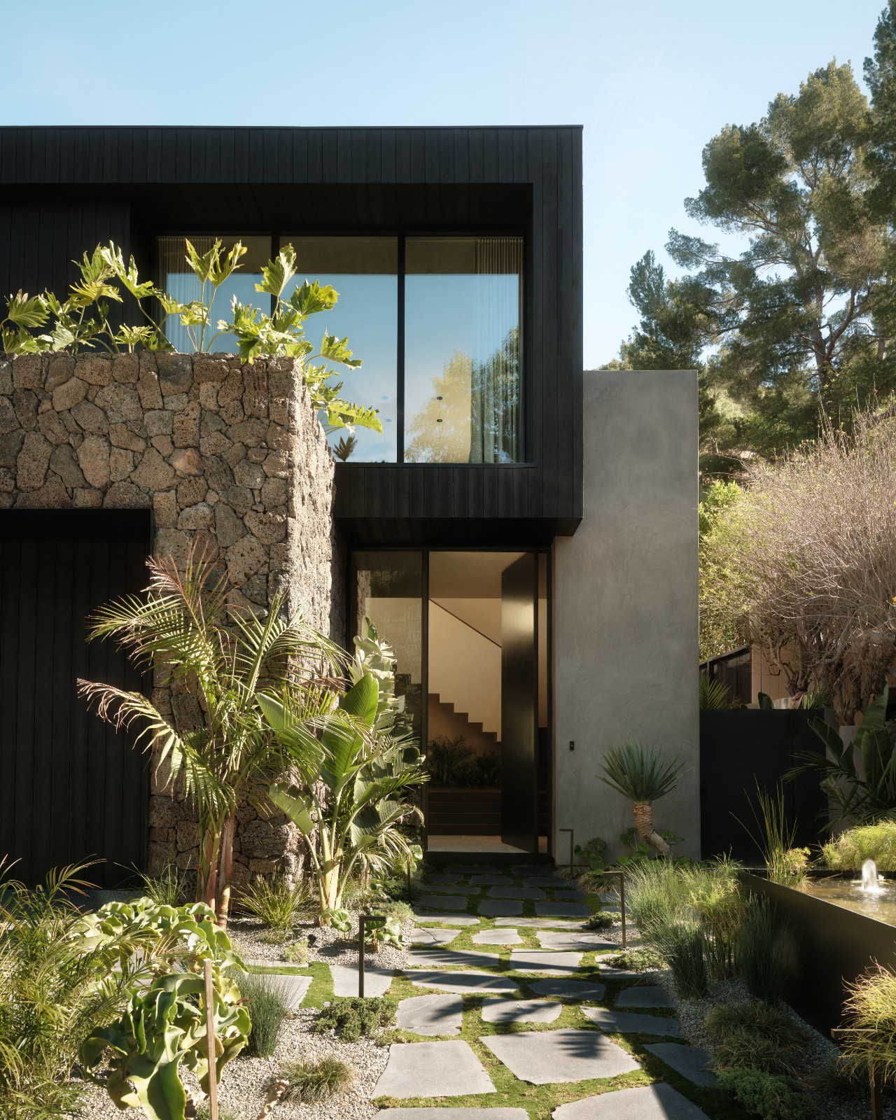 The exterior of a Los Angeles home by SLS Properties