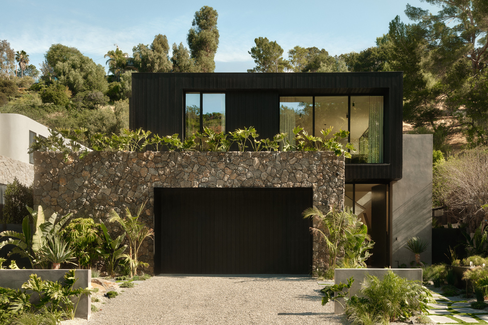 The exterior of a Los Angeles home by SLS Properties