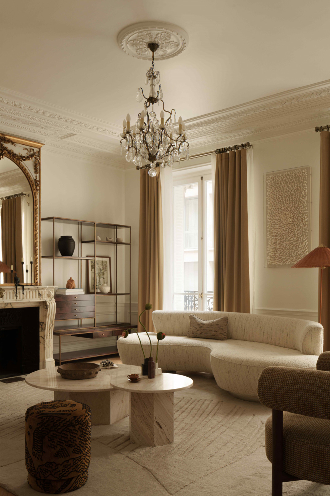 Chenille, velvet and bouclé introduces textured softness and subtle lustre