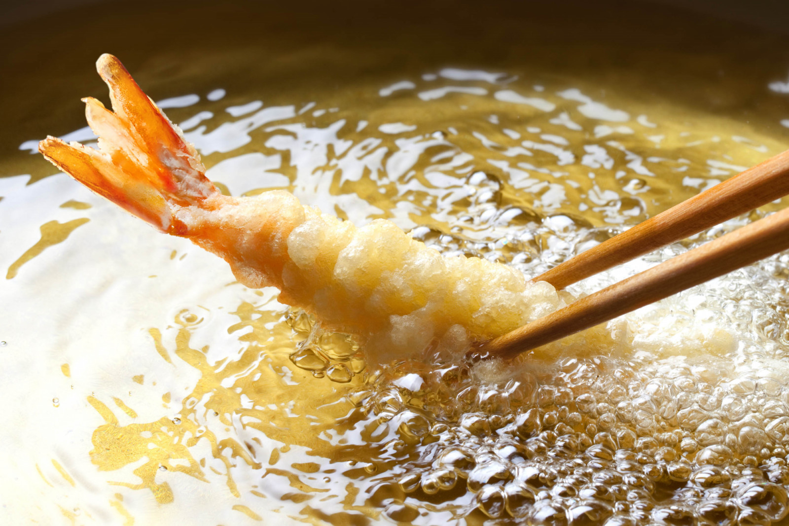 An image of Making tempura