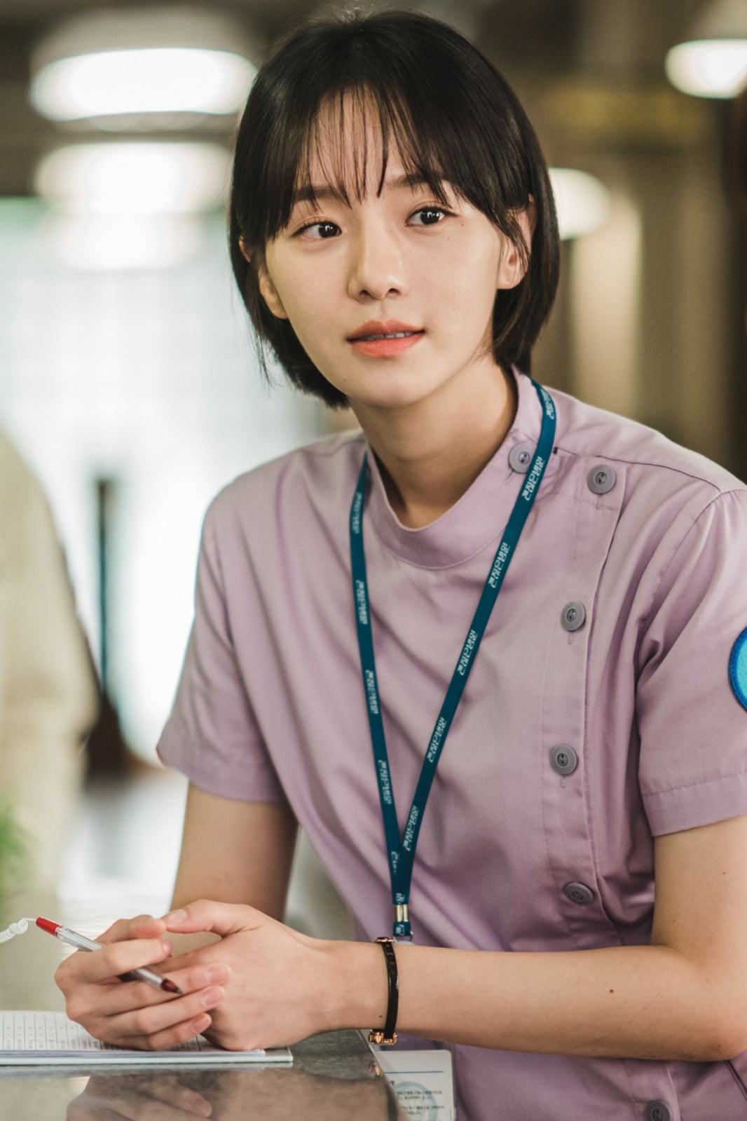 Park Gyu-young as psychiatric nurse Nam Ju-ri in ‘It’s Okay to Not Be Okay’