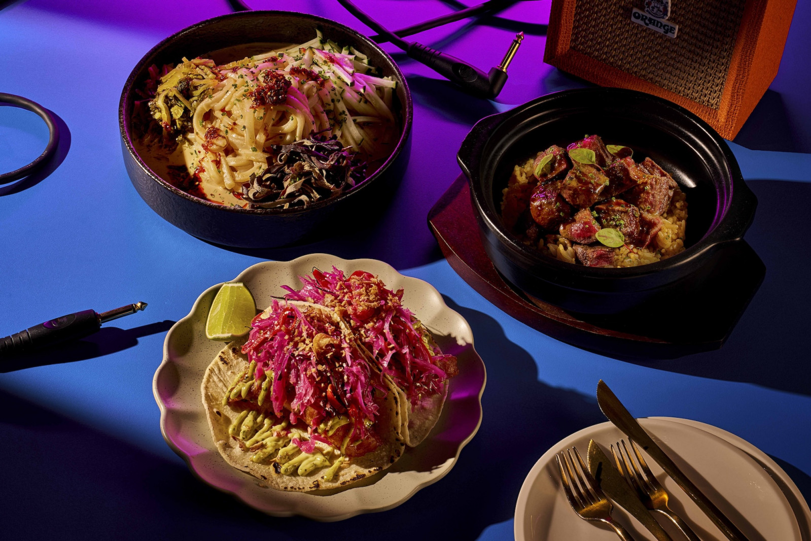 Head chef Joanne Sakai’s Pan-Asian spread at Stay Gold Flamingo