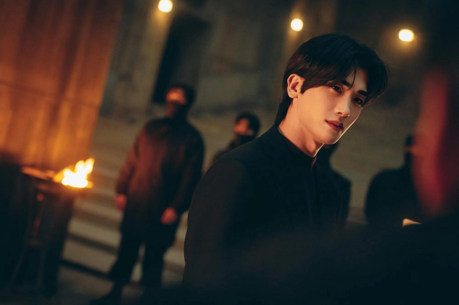 Park Hyung-sik against a dark background for Twelve (Photo: Disney)