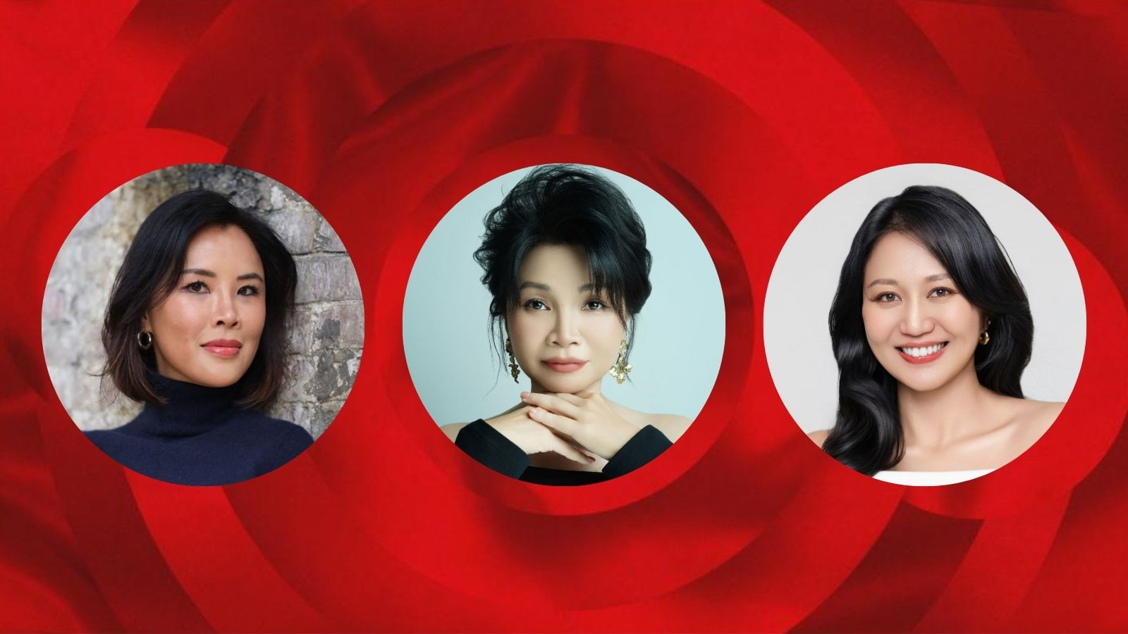 The Front & Female Education & Development Award nominees: Crystal Lim-Lange; Lilian Ong; Anna Haotanto
