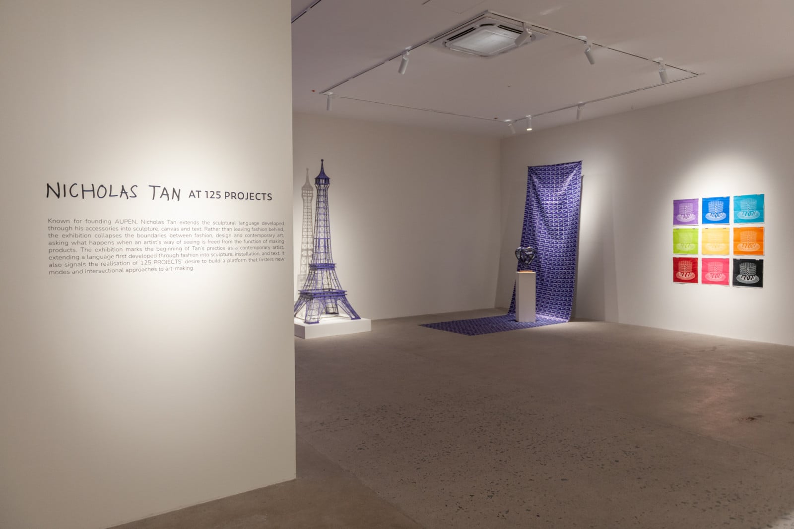 Nicholas Tan opens his first solo exhibition with 125 Projects in Manila (Photo: courtesy of 125 Projects)