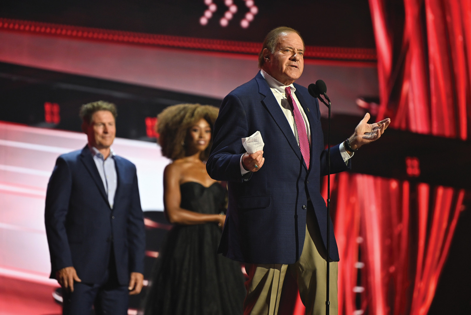Sunday, August 16, 2026. Chris Berman, Steve Young at the 2026 Disney Legends Awards Ceremony as part of D23: The Ultimate Disney Fan Event presented by Visa in Anaheim, CA. (The Walt Disney Company/Image Group LA)