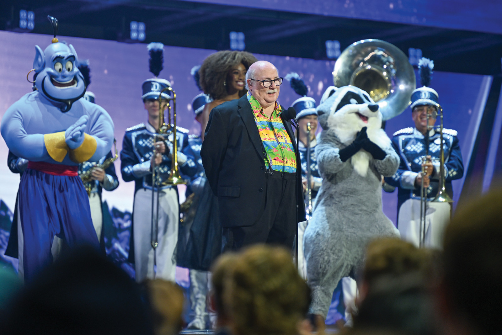 Sunday, August 16, 2026. Genie, Eric Goldberg, Meeko at the 2026 Disney Legends Awards Ceremony as part of D23: The Ultimate Disney Fan Event presented by Visa in Anaheim, CA. (The Walt Disney Company/Image Group LA)