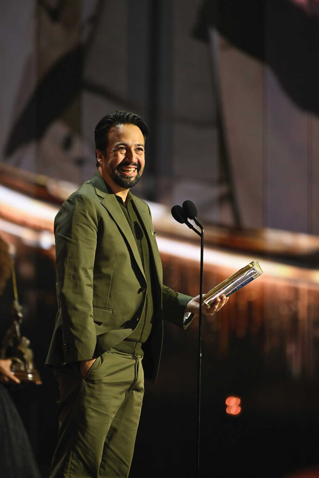 Sunday, August 16, 2026. Lin-Manuel Miranda at the 2026 Disney Legends Awards Ceremony as part of D23: The Ultimate Disney Fan Event presented by Visa in Anaheim, CA. (The Walt Disney Company/Image Group LA)