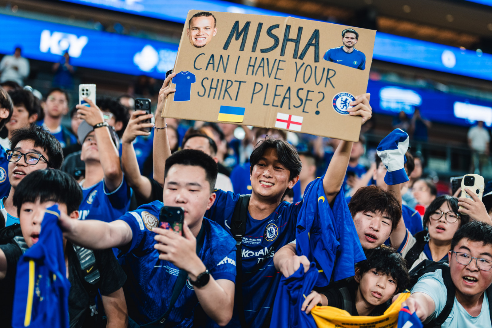 Hong Kong, Hong Kong  - August 05:  Hong Kong Football Festival - The Herbalgy Trophy Chelsea FC vs Juventus  at Kai Tak Stadium on August 5, 2026 in Hong Kong, Hong Kong . (Photo by Him Lam/Him Lam/TEG HK)